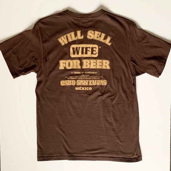 Yazbek Other - Mens Brown Short Sleeve Funny Shirt